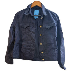 Escada Sport blue Nylon Jacket size 4